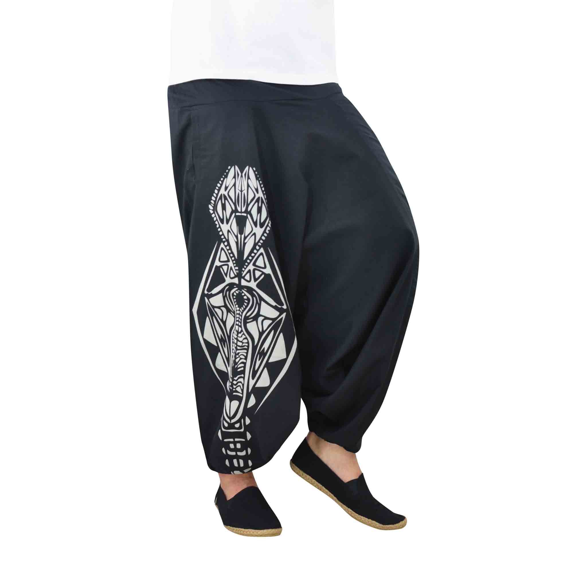 Pantaloni dal taglio classico con elastico in vita e passanti - Nero, T.N Pantaloni dal taglio classico con elastico in vita e passanti - Nero, T.N