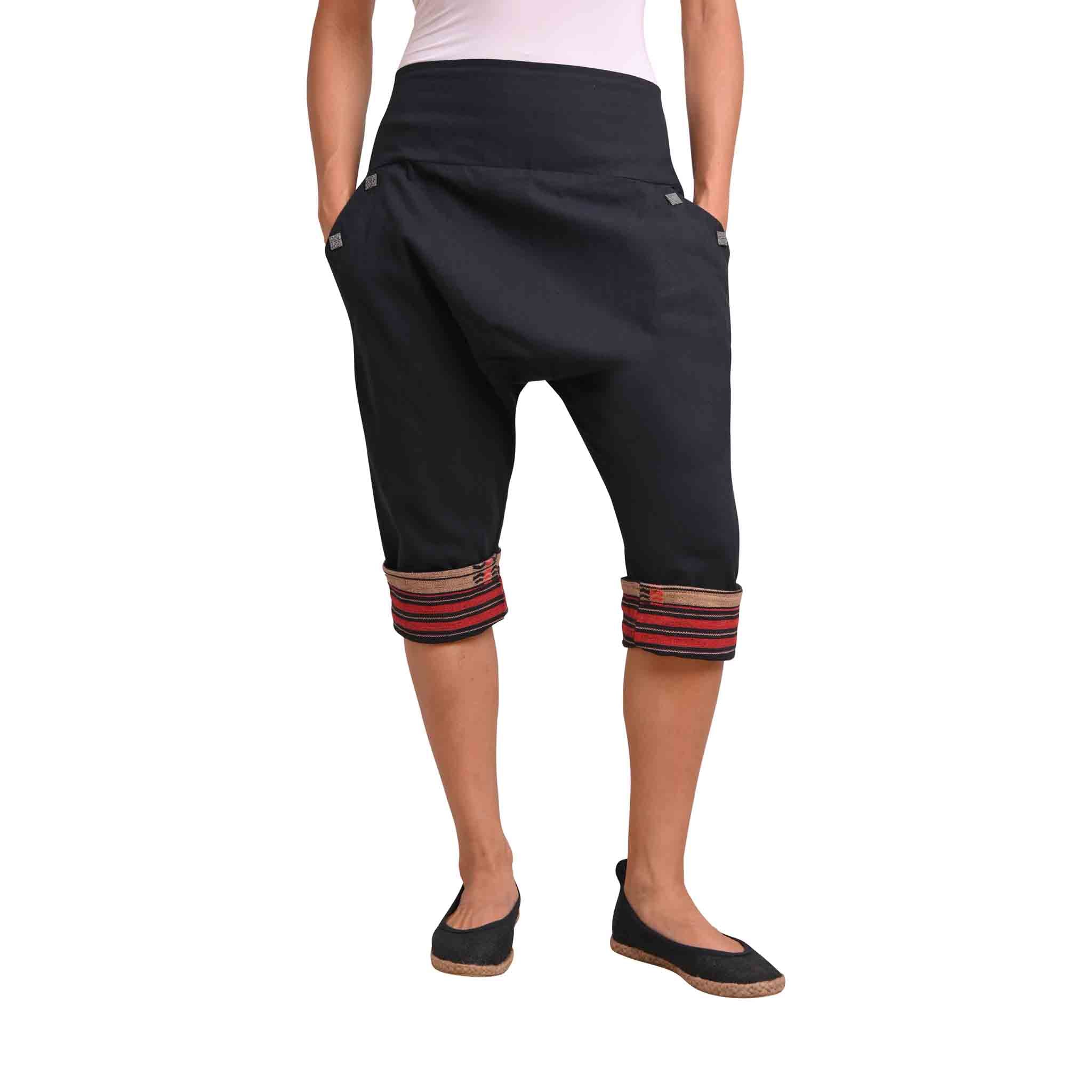 AvaCostume - Pantaloni harem da donna, stile hippie. - Blu AvaCostume - Pantaloni harem da donna, stile hippie. - Blu